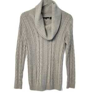 Jeanne Pierre Cowl Neck Sweater Sz S